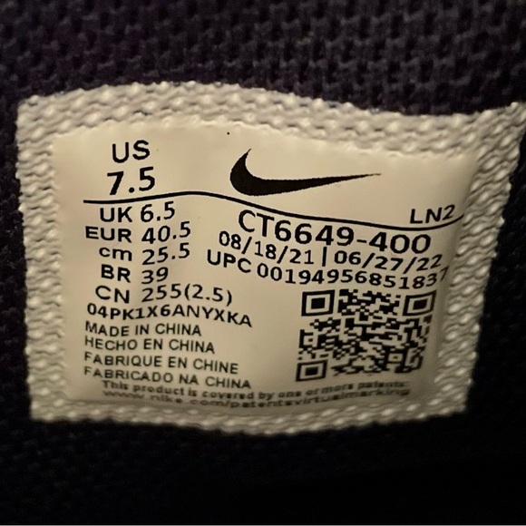 Nike Alpha Menace Pro 3 Football Cleats size 7.5 - Picture 7 of 7